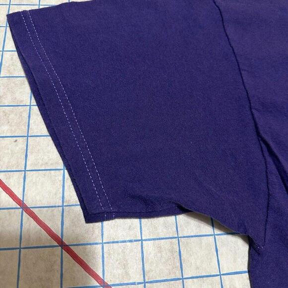 UW Washington Huskies Purple 80’s Wolf T-Shirt Men’s Size Large Y2K VTG Champion - Picture 10 of 13